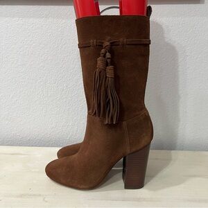 Vince Camuto Brown Heeled Boots